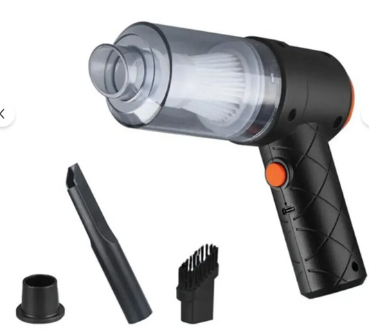 Portatif Kablosuz Vakumlu Üflemeli Mini Araç Süpürgesi 6000 PASCAL